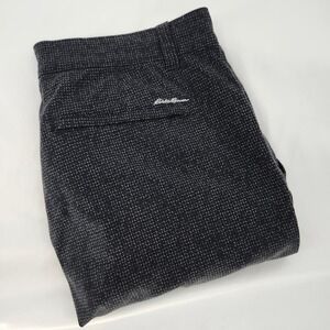 Eddie Bauer Travex Black Gray Outdoor Shorts Mens 33 Performance Hiking Travel